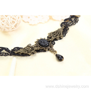 Handmade Woven Lace Anklet Bracelet Party Jewelry For Bridal